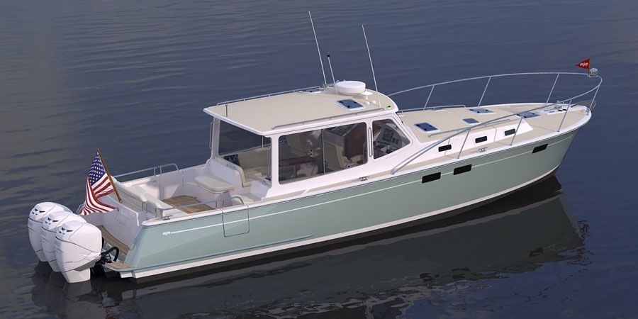The MJM Yachts 43z — Next Generation Outboard Cruising Yacht